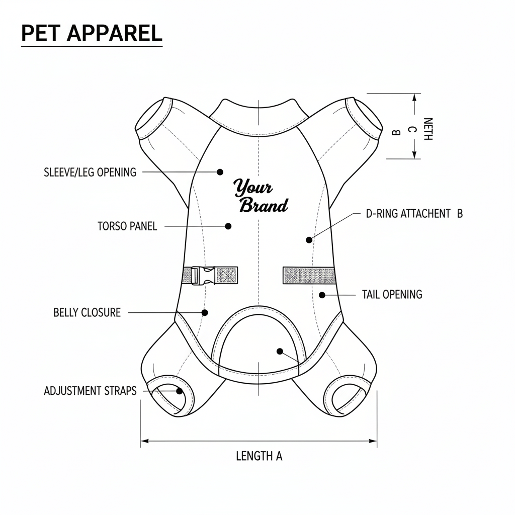 Wholesale custom dog clothes high quality