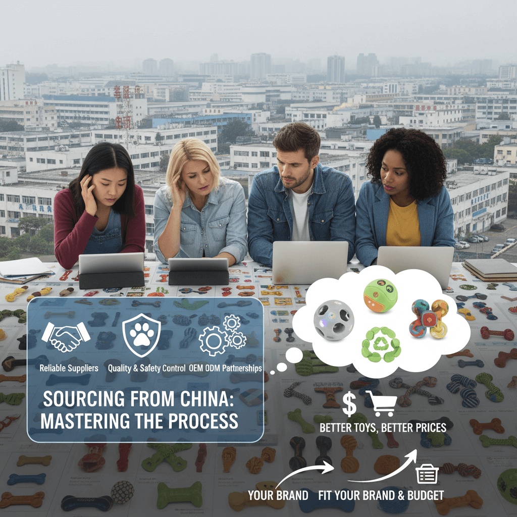 Chinese pet toy manufacturing landscape