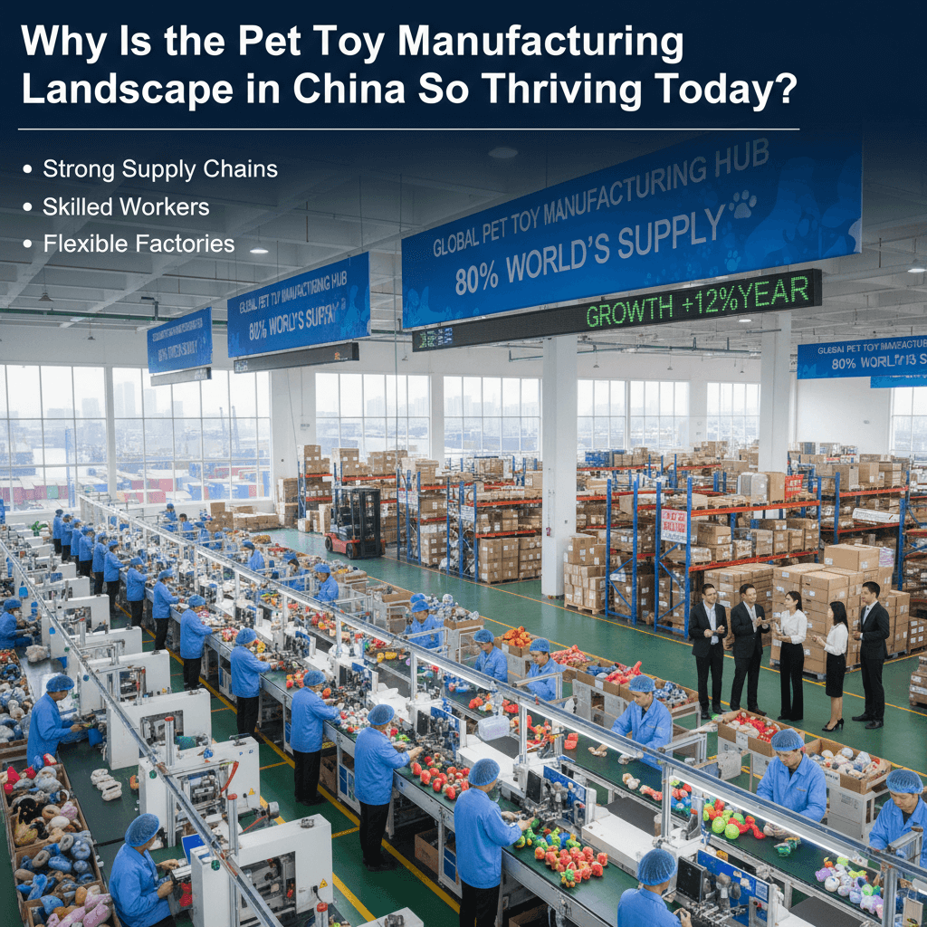 Chinese pet toy manufacturing landscape