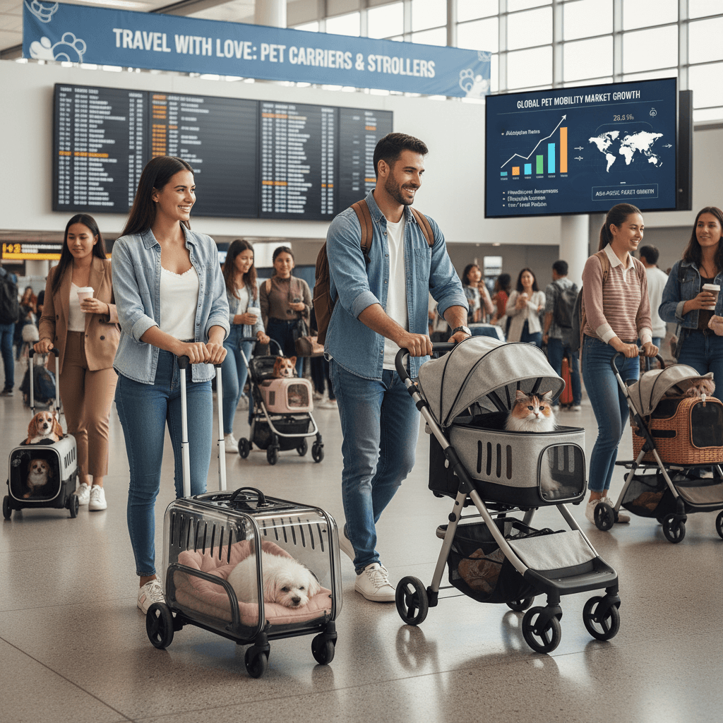 Pet carriers and strollers wholesale collection